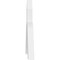 Ekena Millwork Archdale Architectural Grade PVC Gable Bracket, 36"W x 21"H x 2"D x 6"F, 14/12 Pitch GBP036X21X0206ARC00 - alternate 2